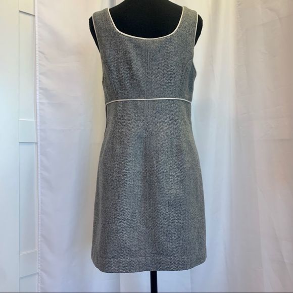 Aritzia Wilfred gray wool sleeveless pockets dress size 10 - Picture 2 of 11